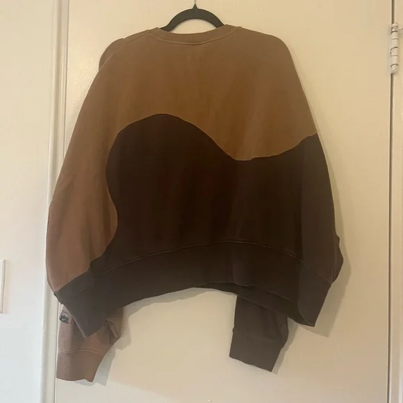 Nike Brown Colorblock Sweatshirt - XXL - Picture 5 of 9